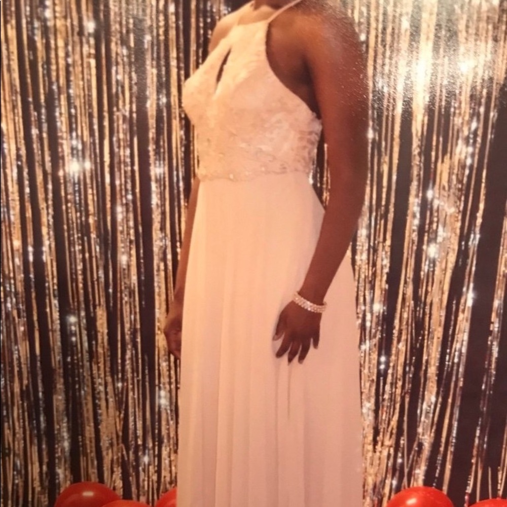 Blush formal gown